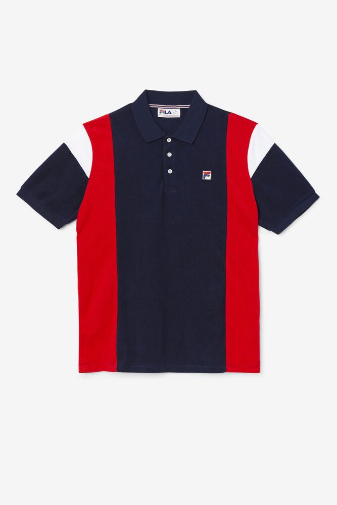 Fila Polo Panske Astro Terry Námornícka Modrá/Červené - BCGRA2683